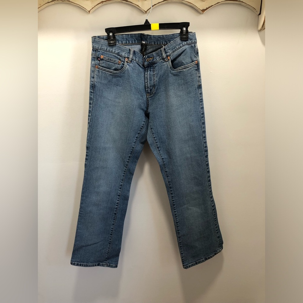Polo by Ralph Lauren Medium Blue Straight-Leg Women's Jeans - Picture 1 of 4